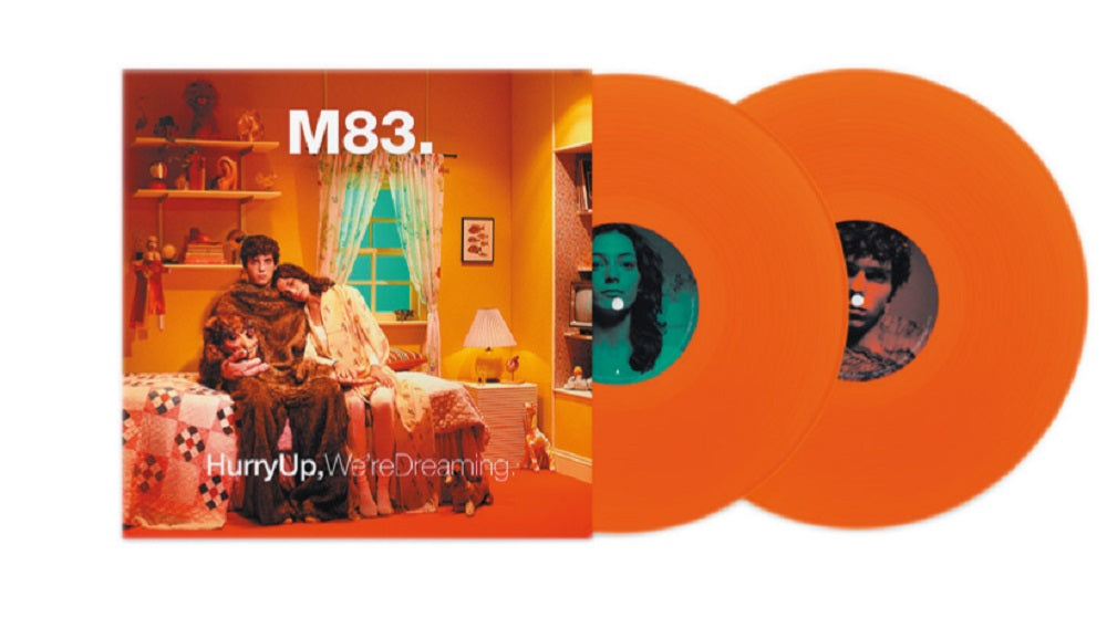 M83 Hurry Up, We're Dreaming Vinyl LP 10th Anniversary Orange Colour 2022