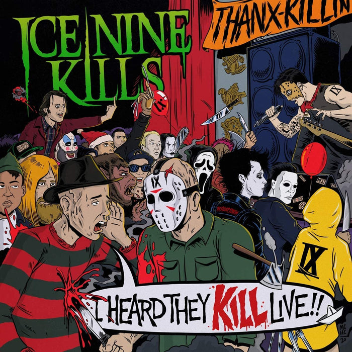 Ice Nine Kills I Heard They Kill Live!! Vinyl LP Green Colour 2021