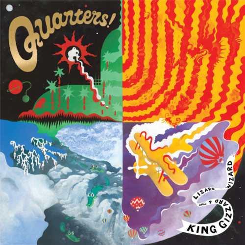 King Gizzard & The Lizard Wizard Quarters! Vinyl LP Recycled Ecomix Rainwater Love Record Stores 2020