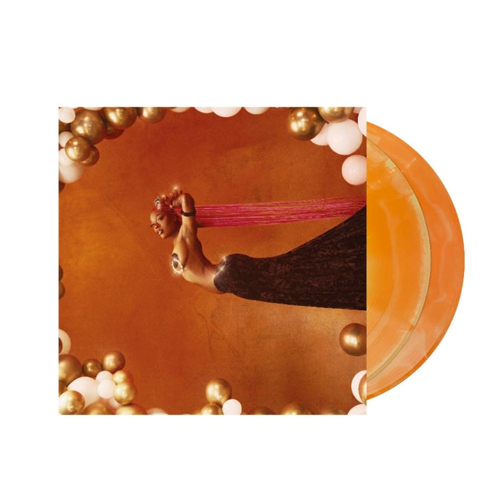 Sudan Archives Natural Brown Prom Queen Vinyl LP Indies Orange Dream Colour 2022