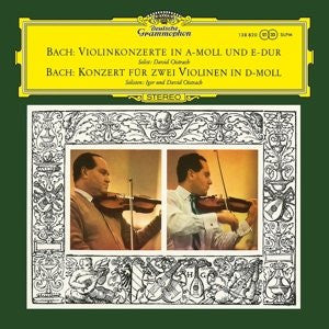 BACH J.S VIOLIN CONCERTOS 1 AND 2 BWV 1041 AND 1042 LP VINYL NEW 33RPM