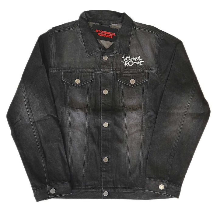 My Chemical Romance Unisex Large Black Denim Jacket