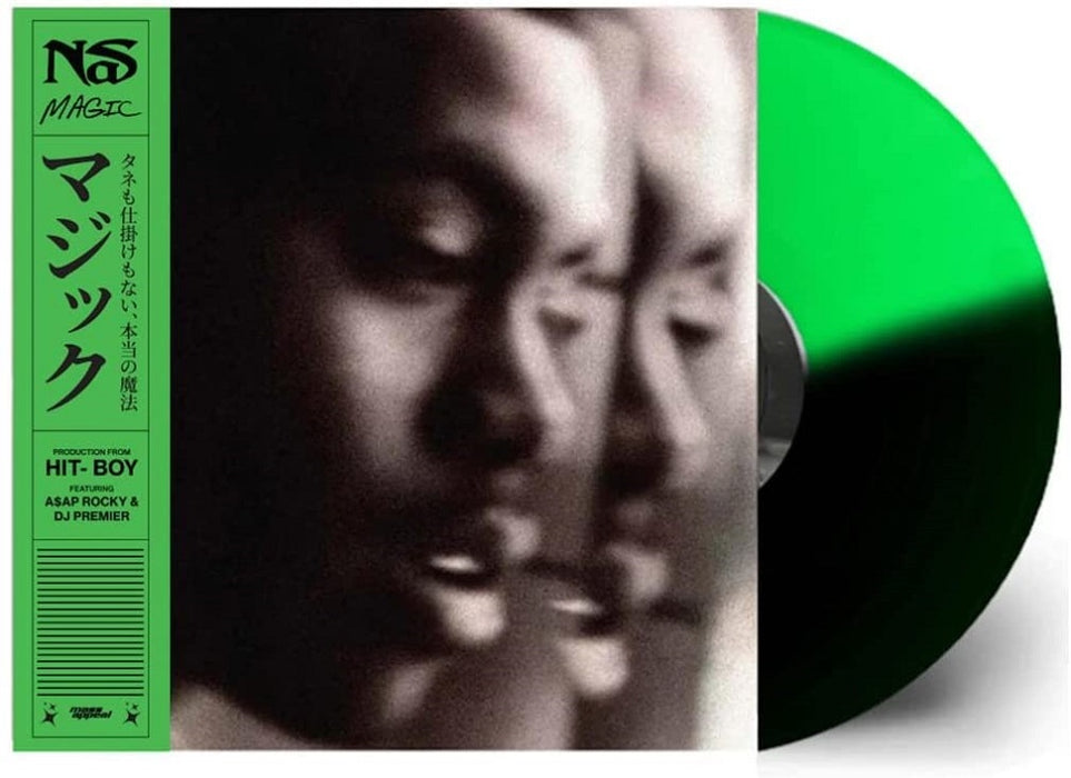 Nas Magic Vinyl LP Green and Black 2023