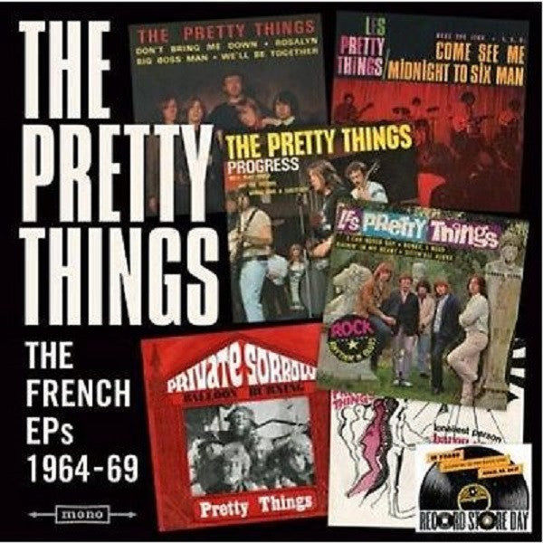 The Pretty Things French EP's 1964-69 Vinyl 7" Single Set RSD 2017