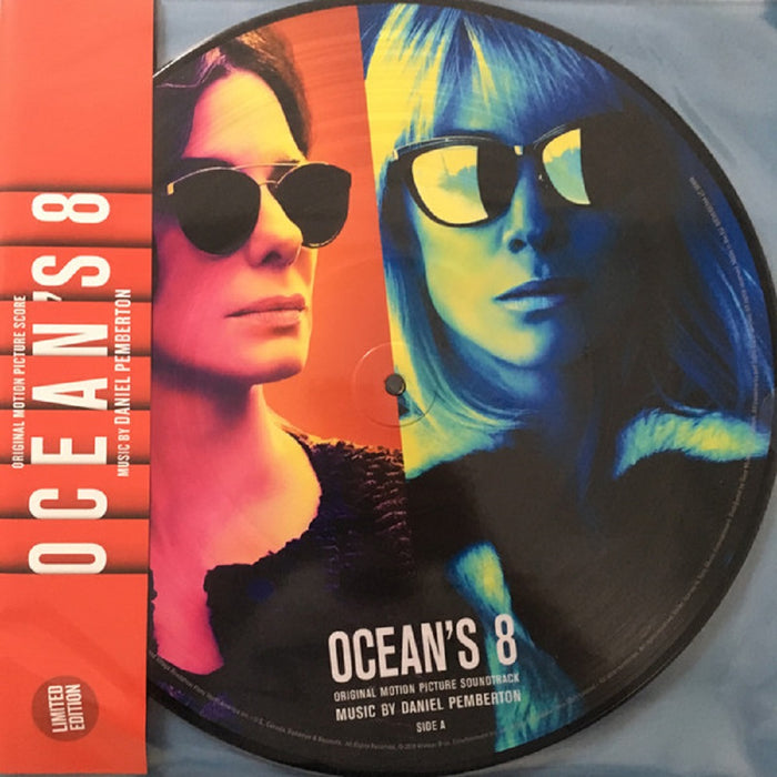 Daniel Pemberton ‎Ocean's 8 Soundtrack Picture Disc Vinyl LP New 2018