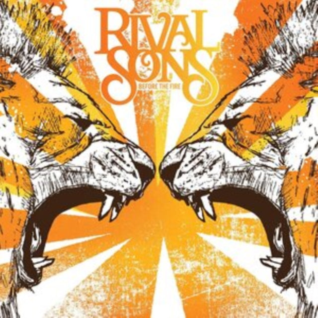 Rival Sons Before The Fire Vinyl LP Orange Translucent Colour 2021