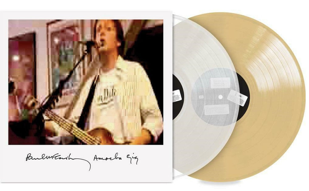 Paul McCartney Amoeba Gig Limited Clear & Amber Vinyl LP New 2019