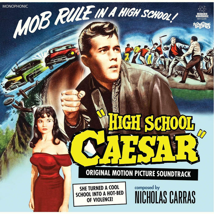 Nicholas Carras High School Caesar Red Vinyl LP New 2019