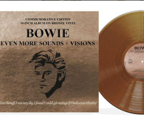 David Bowie Even More Sounds & Visions Vinyl LP Bronze Colour 2020