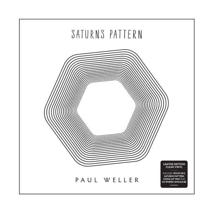 Paul Weller Saturns Pattern LP Vinyl Limited Clear Vinyl New