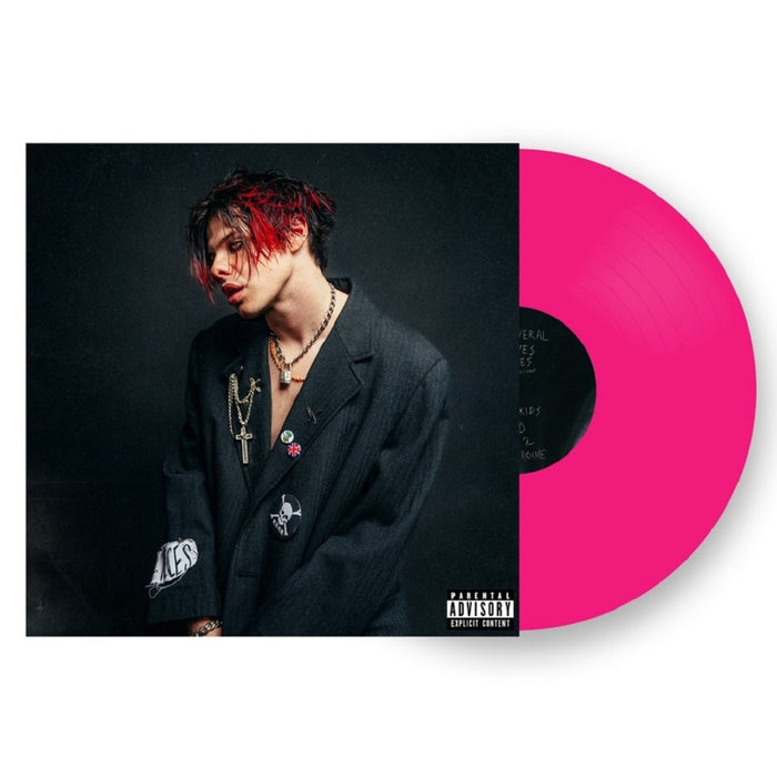 Yungblud Yungblud (Self Titled) Vinyl LP Indies Transparent Pink w/Signed Art Card 2022