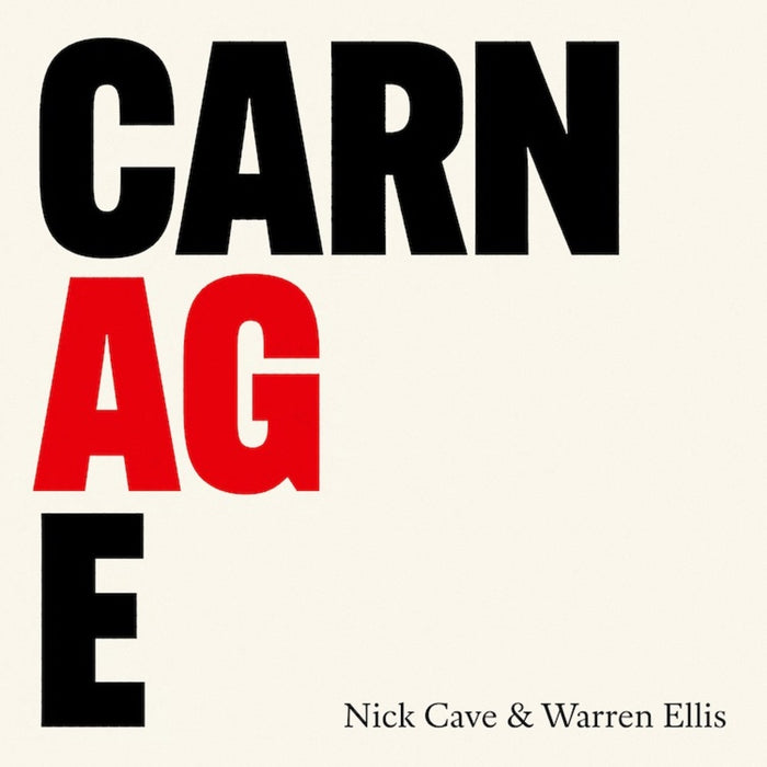Nick Cave & Warren Ellis Carnage Vinyl LP + 26 Page Booklet 2021