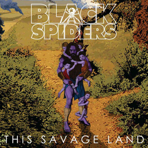 Black Spiders This Savage Land Limited Purple Vinyl LP 2013