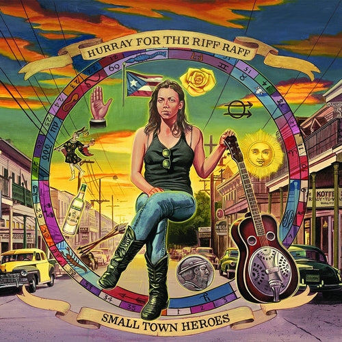 Hurray For The Riff Raff Small Town Heroes Vinyl LP Purple-Clear Colour LOVE RECORD STORES 2021