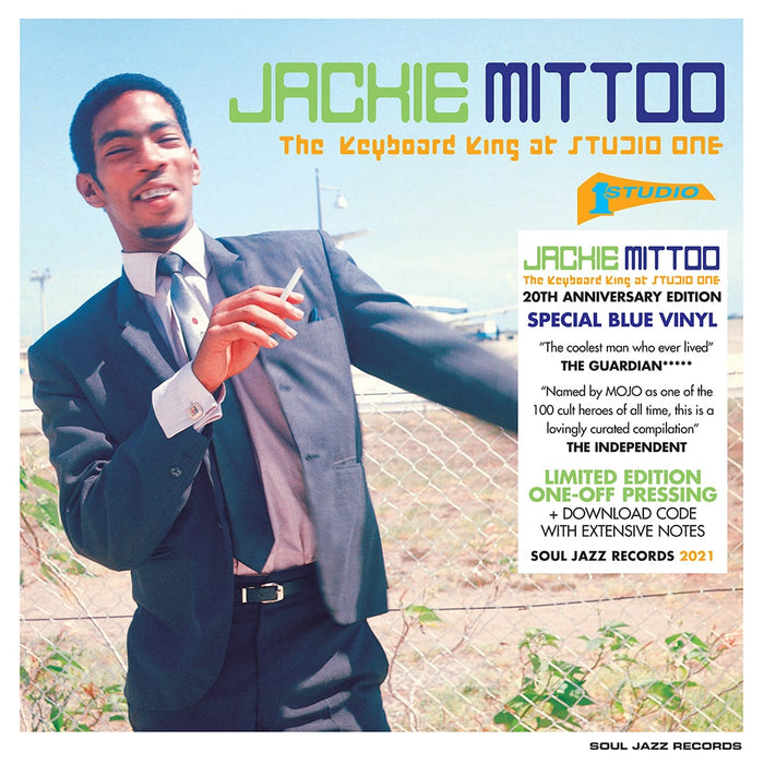 Jackie Mittoo The Keyboard King 20Th Anniversary Edition Vinyl Transparent Blue Colour 2LP LOVE RECORD STORES 2021
