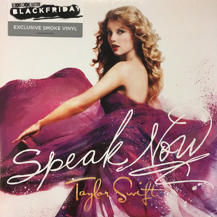 Taylor Swift Speak Now Ltd Smoke Coloured Vinyl LP New 2018