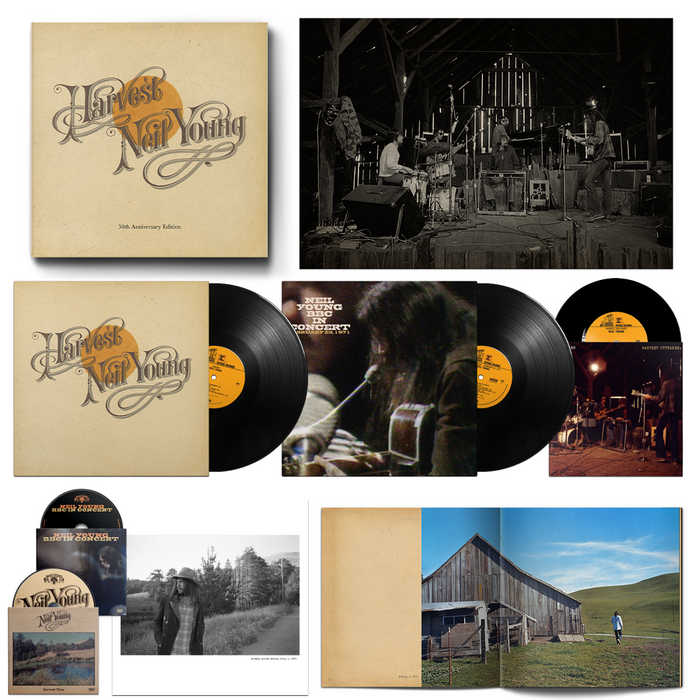 Neil Young Harvest (50th Anniversary Edition) Vinyl LP Boxset 2022