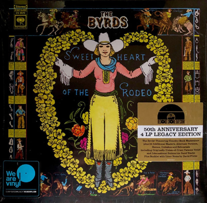 The Byrds ‎Sweetheart Of The Rodeo 50th Anniversary Vinyl LP New 2018