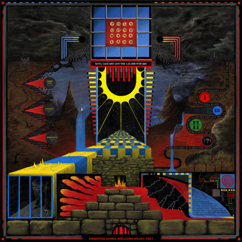 King Gizzard & The Lizard Wizard Polygondwanaland Recycled Ecomix Coloured Vinyl LP LOVE RECORD STORES 2020