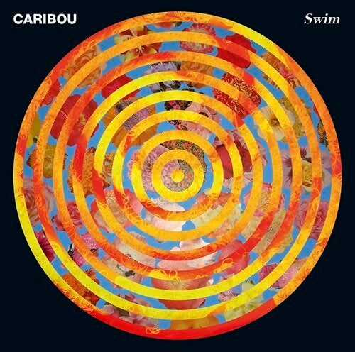Caribou - Swim Vinyl LP 10th Anniversary Orange and Red Marbled Colour LOVE RECORD STORES 2020