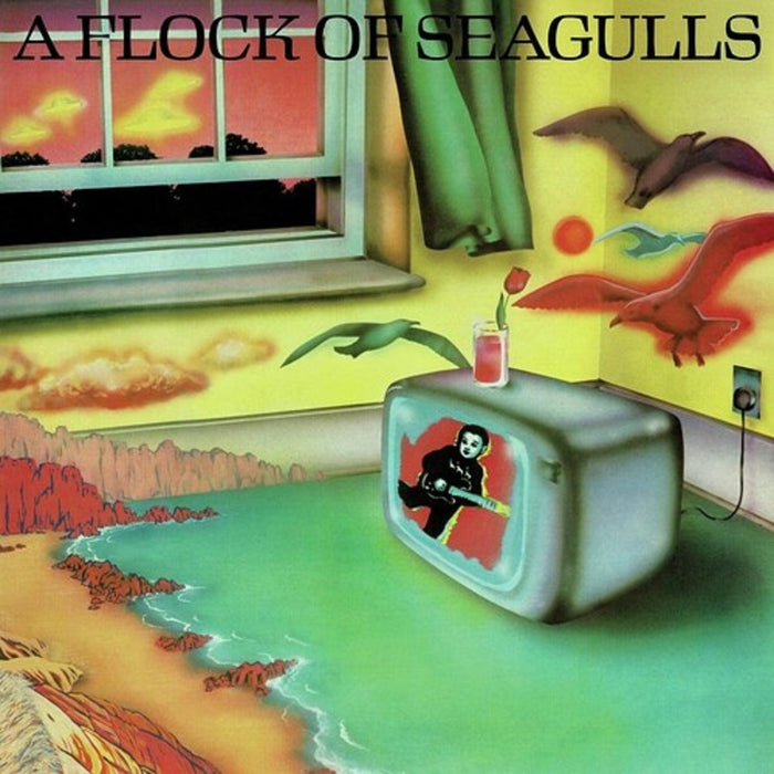 A Flock Of Seagulls A Flock Of Seagulls (Self Titled) Vinyl LP Transparent Orange Colour 2023