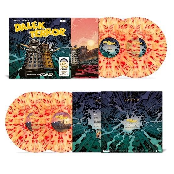 Doctor Who Dalek Terror Vinyl LP Extermination Splatter Colour Vinyl LP RSD 2021