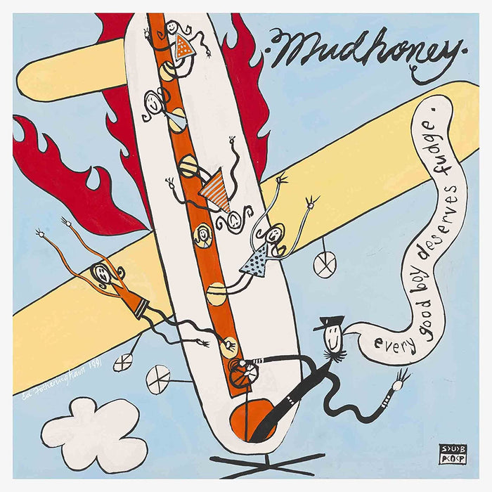 Mudhoney Every Good Boy Deserves Fudge Vinyl LP Blue & Red Colour 2021