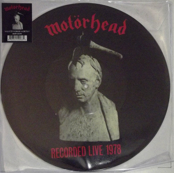 Motorhead What's Words Worth Vinyl LP Picture Disk RSD 2017