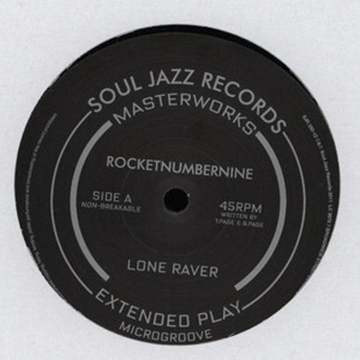 ROCKETNUMBERNINE LONE RAVER 12 INCH VINYL EP NEW