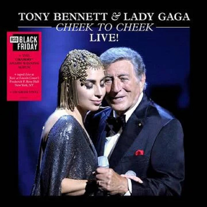 Tony Bennett, Lady Gaga Cheek To Cheek Live! Vinyl LP Black Friday 2022