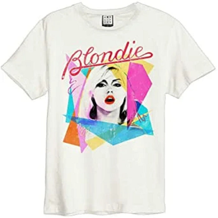 Blondie Ahoy 80s Amplified Vintage White X-Large Unisex T-Shirt