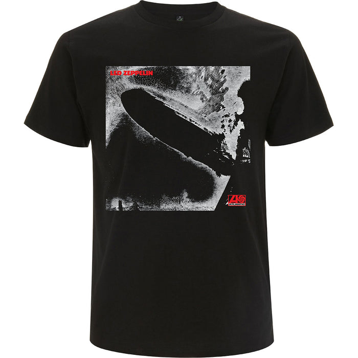 Led Zeppelin 1 Remastered Cover Black Large Unisex T-Shirt