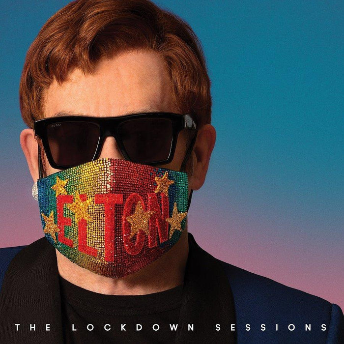 Elton John The Lockdown Sessions Vinyl LP Blue Colour 2021