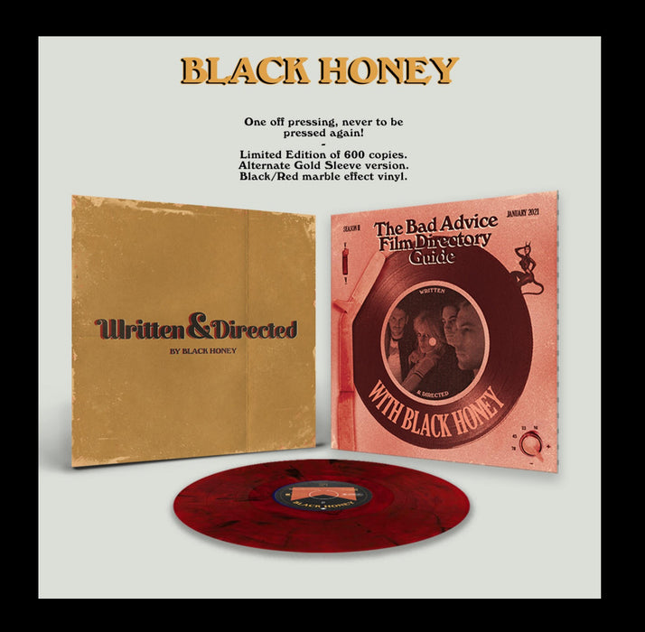 Black Honey - Written & Directed Vinyl LP 2021 Ltd Dinked Edition #75