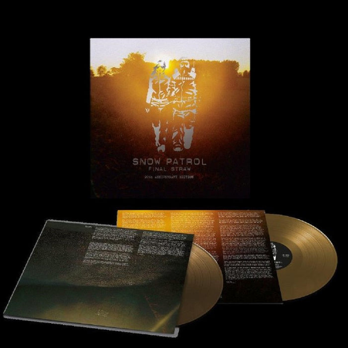 Snow Patrol Final Straw Vinyl LP 20th Anniversary Gold 2023