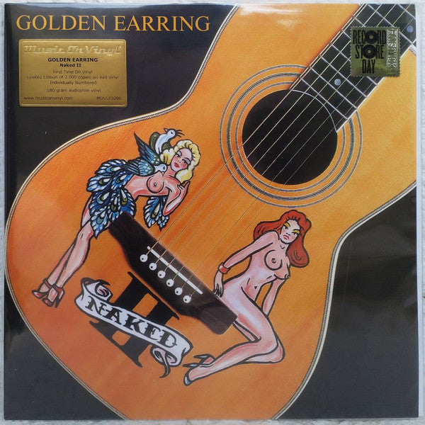 Golden Earring - Naked II Vinyl LP Red Colour RSD 2018