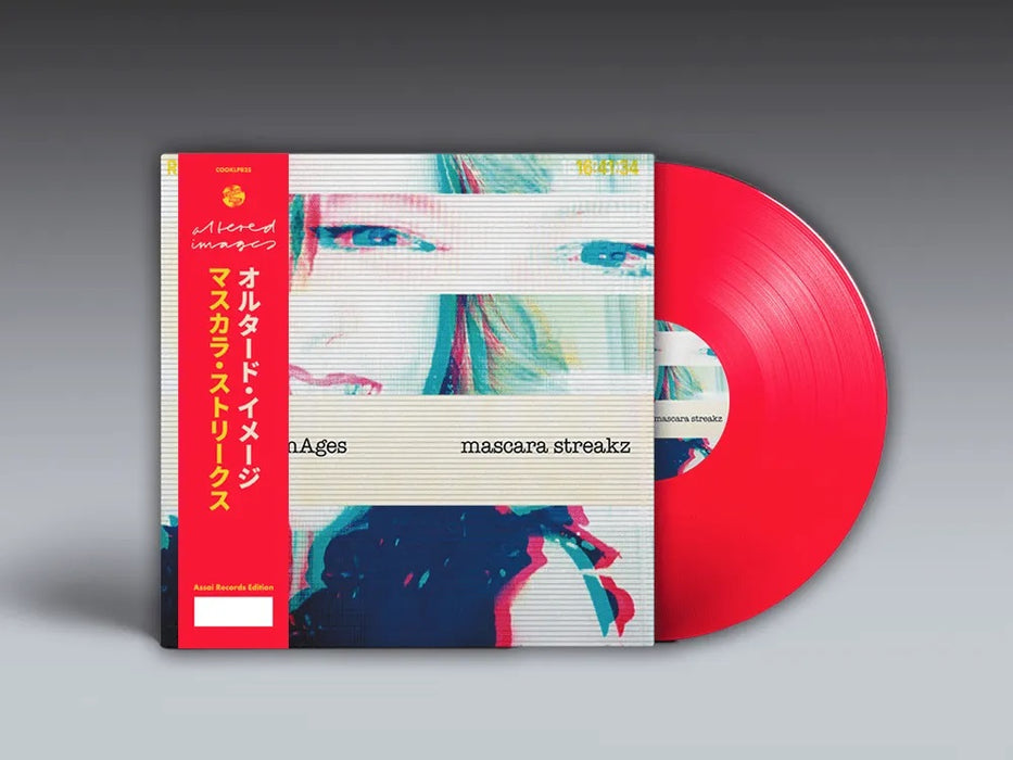 Altered Images Mascara Streakz Vinyl LP Transparent Red Signed Assai Obi Edition 2022