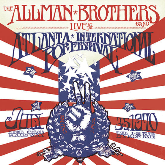 THE ALLMAN BROTHERS Live at the Atlanta Int. Pop Festival 4LP Vinyl RSD2018