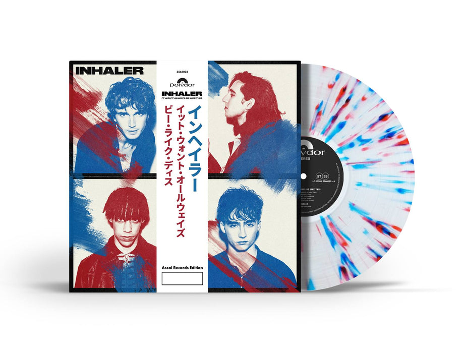 Inhaler It Won't Always Be Like This Vinyl LP Splatter Colour Assai Edition 2021