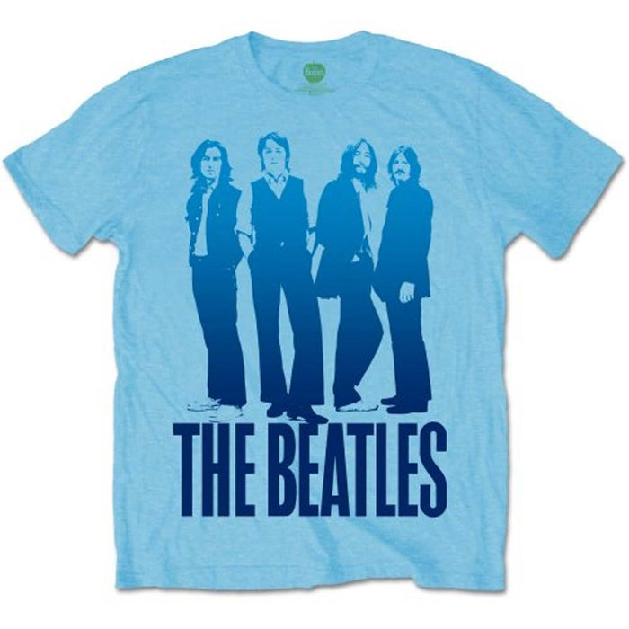 The Beatles Iconic Image Light Blue XL Mens T-Shirt
