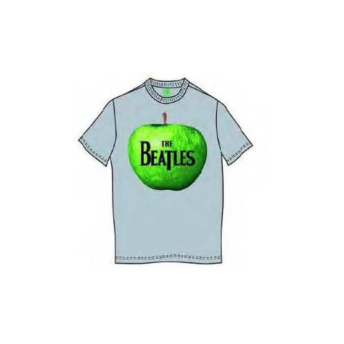 BEATLES APPLE T-SHIRT XL MENS NEW OFFICIAL GREY