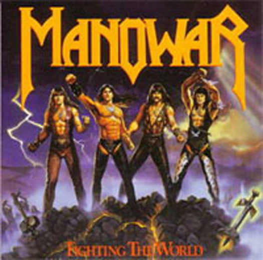 MANOWAR FIGHTING THE WORLD 2011 LP VINYL NEW 33RPM