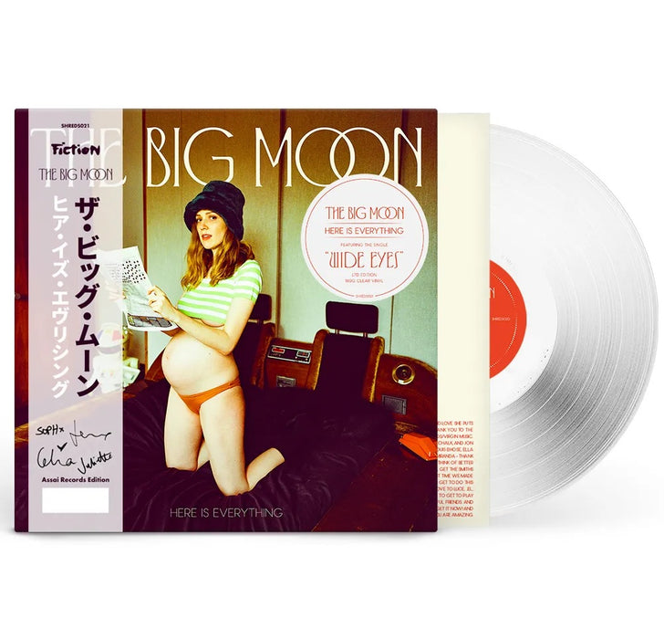 The Big Moon Here Is Everything Vinyl LP Signed Clear Colour Assai Obi Edition 2022