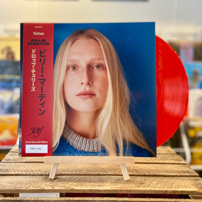 Billie Marten Drop Cherries Vinyl LP Signed Transparent Red Colour Assai Obi Edition 2023