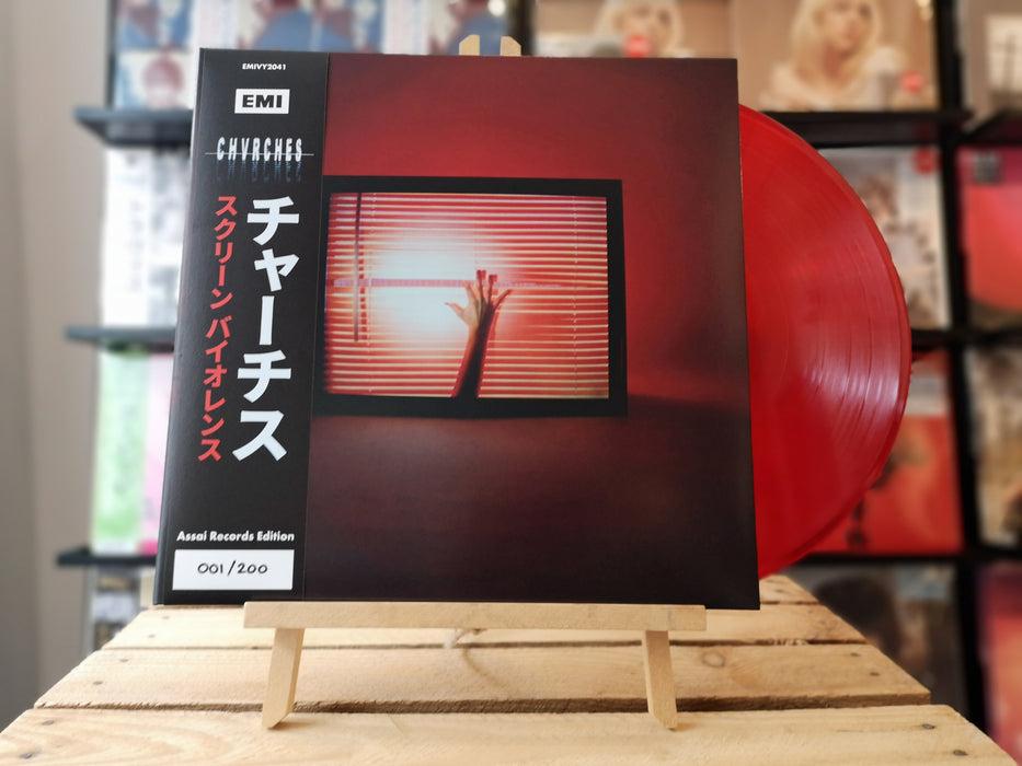 CHVRCHES Screen Violence Vinyl LP Red Colour Assai Edition 2021