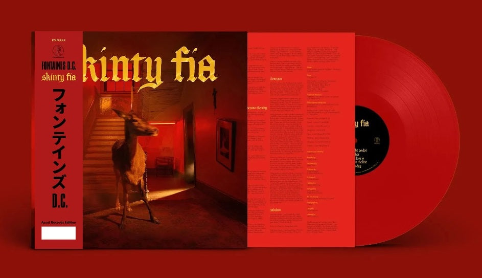Fontaines DC Skinty Fia Vinyl LP Red Colour Assai Obi Edition 2022
