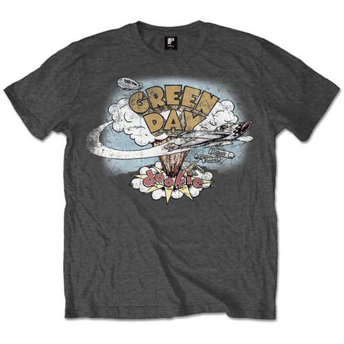 GREEN DAY DOOKIE VINTAGE T-SHIRT XXL MENS NEW OFFICIAL GREY