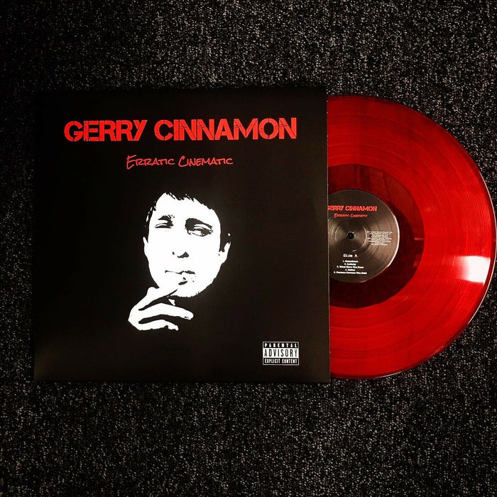 Gerry Cinnamon Erratic Cinematic Vinyl LP Red Colour 2019