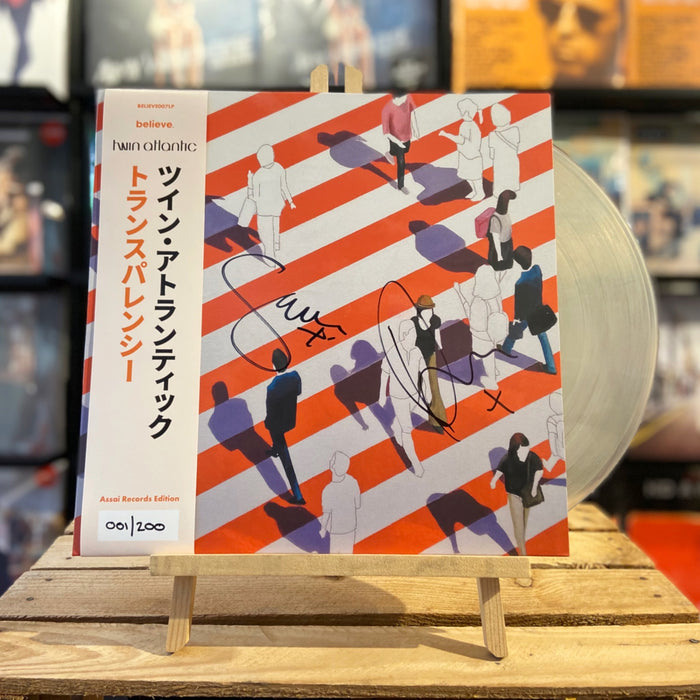 Twin Atlantic Transparency Vinyl LP Transparent Colour Signed Assai Obi Edition 2022