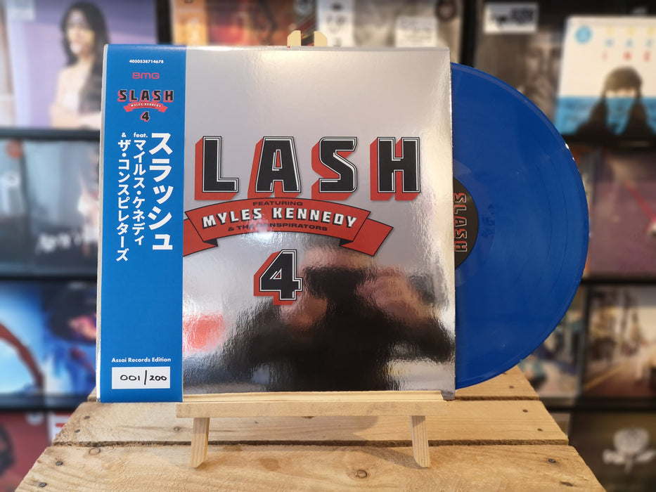 Slash Feat. Myles Kennedy And The Conspirators 4 Vinyl LP Blue Colour Assai Obi Edition 2022